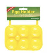 Coghlan&#39;s Camping Holder 6 Egg Hard Plastic Carrier W/ Free Coghlans Can... - £8.72 GBP