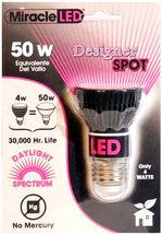 Miracle LED 605021 4 Watt Almost Free Spot Light, Cool White - £6.18 GBP