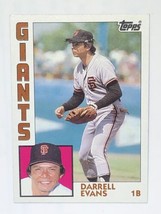 Darrell Evans 1984 Topps #325 San Francisco Giants MLB Baseball Card - £0.77 GBP