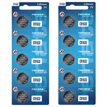 Renata CR1632 Batteries - 3V Lithium Coin Cell 1632 Battery (100 Count) - £3.93 GBP+