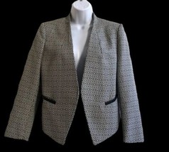 Bar III open front geometric maze print blazer Women’s Size XS - £30.95 GBP