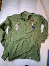 1957 Scout World Jamboree German Shirt With Patches - $84.85