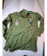 1957 Scout World Jamboree German Shirt With Patches - £66.73 GBP