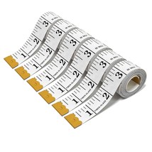 6 Pack Double Scale Soft Measuring Tape For Body Sewing Tailor Cloth Fle... - £11.96 GBP