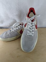 Men 8.5 Nike Low Cut Sneakers Red White AH3360-014 - $74.01