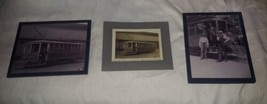 Large Cabinet Card Elm St Trolly Rock Island I&#39;d Plus 2 Modern Reprints - £112.10 GBP