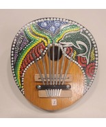 Kalimba Handmade Thumb Piano Coconut Shell Dolphin Hawaii Design - $15.02 CAD+