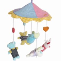 Toddle Bed Decor Infant Dreams Baby Cribs Mobile Music Take Along SwingsColorful