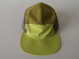 Nwt Lululemon Seawheeze Yellow Grey Green 3 Tone Ultra Ltwt Run Kit Hat S/M - £53.40 GBP