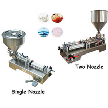 Easy To Operate Various Single/two Nozzle Paste&amp;Liquid Filling Machine 110V US - £507.46 GBP