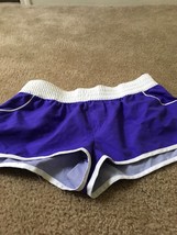 Op Women&#39;s Juniors Swim Bikini Shorts Size Medium Blue White - £21.12 GBP