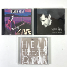 Glenn Frey Eagles 3 CD Bundle Live + River Dreams DJ Promo + Hell Freezes Over - £22.03 GBP