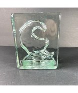 Vintage Chili Pepper Etched Clear Glass Votive Candle Holder - £35.39 GBP