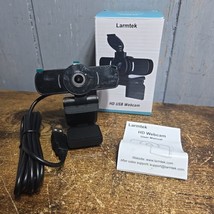 Larmtek HD USB Webcam 1080P with Webcam Cover Built In Microphone NEW! F... - $220.33 MXN