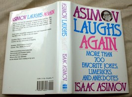 vnt 1992 hcdj 1st Prt ASIMOV LAUGHS AGAIN  700 Jokes, Limericks, and Anecdotes - £19.73 GBP