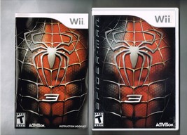 Nintendo Wii Spiderman 3 video Game Complete (disc Case and Manual) - £14.45 GBP