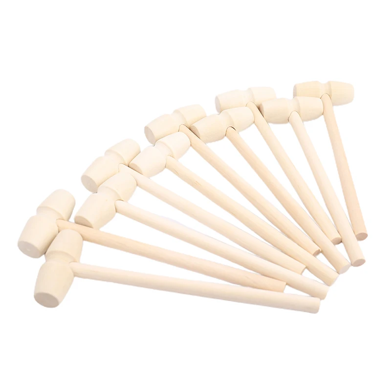 5/10Pcs MINI en Hammer Mallet 140x43x19mm Crab Lobster Seafood Crackers ... - $165.44
