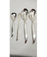 Lot of FOUR ROGERS FLAIR SERVING UTENSILS Master Butter Knife SLOTTED SP... - £8.84 GBP