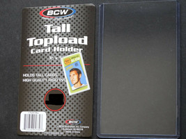 (1 Loose Holder) BCW Tall Card Top Loader Card Holder - $0.99
