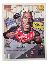 Michael Jordan Chicago Bulls SuperMichael Sports Illustrated Magazine - £23.25 GBP