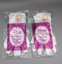 2 Pair Disney Sleeping Beauty Girl&#39;s Gloves &amp; Bracelet 2003 McDonalds Happy Meal - £8.43 GBP
