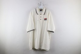 Deadstock Vintage 90s ESPN Mens XL Walt Disney World ESPN Club Polo Shirt White - $39.55