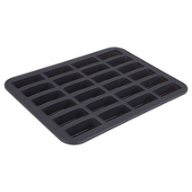 Daily Bake Silicone 24-Cup Mini Bar Pan (Charcoal) - £30.35 GBP