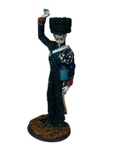 Toy Soldier vtg Franklin Mint Waterloo Regiment 1979 Imperial Guard Offi... - $23.71