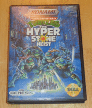 Teenage Mutant Ninja Turtles TMNT Hyperstone Heist Sega Genesis Video Game - $139.95