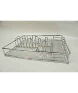 Desk Organizer Metal 12 Inches By 9 1/2 Inches For Mail Pencils And Pens More - $19.55