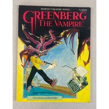 Marvel Graphic Novel - Greenberg The Vampire #20 -1986 - £9.94 GBP