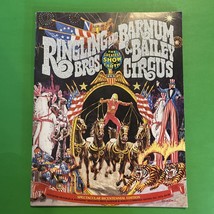 Vintage 1975 Ringling Bros. And Barnum &amp; Bailey Circus MAGAZINE/ Pull Out Poster - £25.71 GBP
