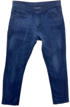 Levi’s 511 Jeans Men&#39;s Size 32x32 Blue Pants Slim Leg Denim Flex Dark Wash - £14.23 GBP