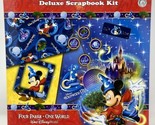 Disney Four PArks One World Deluxe Scrapbook Kit NEW - $18.99