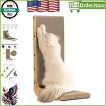 Non-Toxic 26.8 Inch Cat Scratcher Pad with Eco-Friendly Cardboard Design - $921.56 MXN