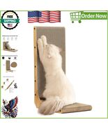 Non-Toxic 26.8 Inch Cat Scratcher Pad with Eco-Friendly Cardboard Design - $69.92 CAD