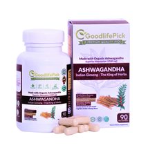 Ashwagandha Capsules Made from Organic Ashwagandha Root Powder for Healt... - £12.60 GBP