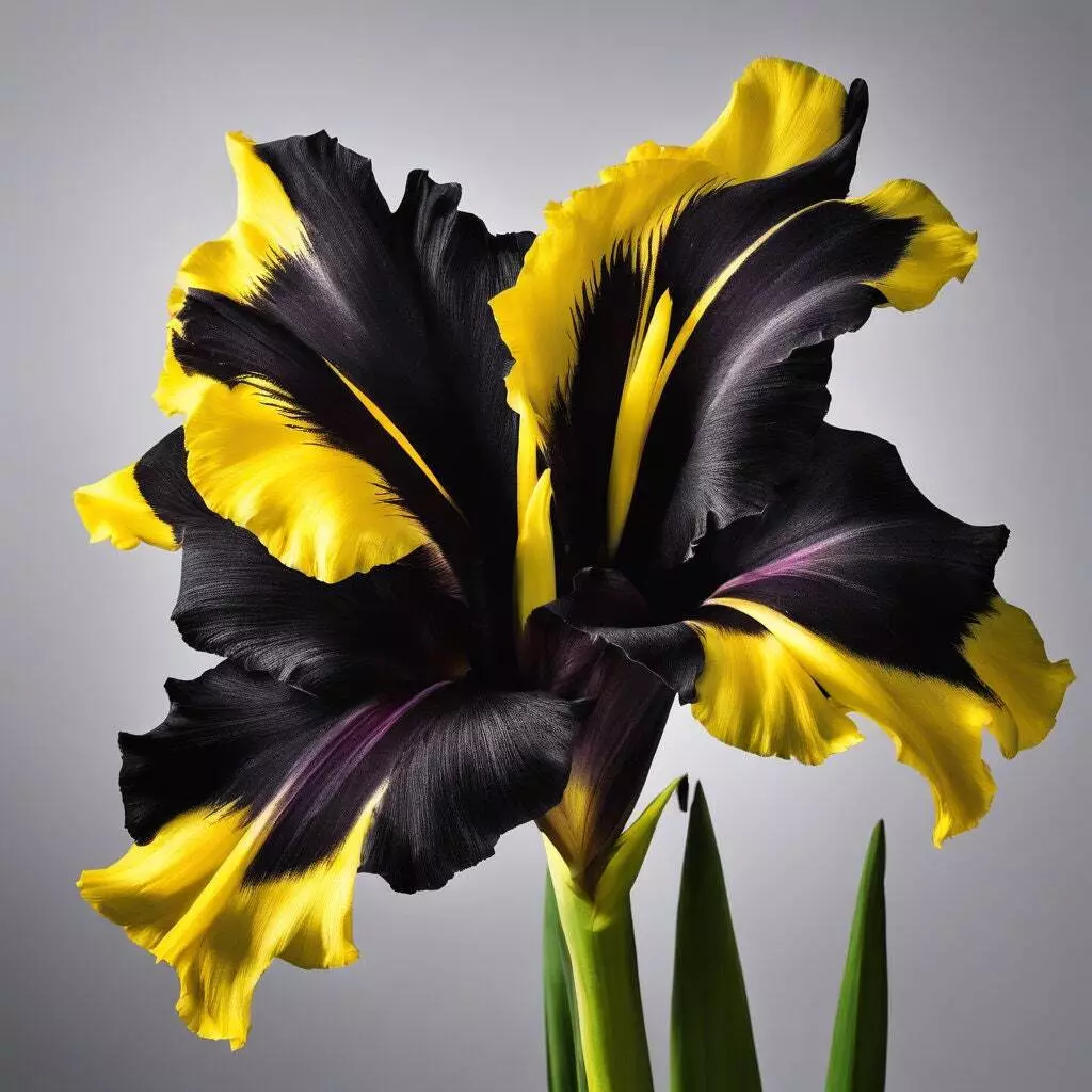 Semilir 1 Prized Gladiolus Bulb Black Gold Flower Plant Seeds Suppliers - $20.00