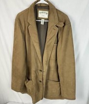 Orvis Jacket Suede Leather Zambezi Safari Blazer Bandera Coat Men’s 46L - £133.22 GBP