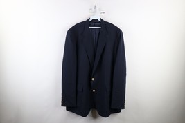 Vintage 70s Mens 50 Extra Long Distressed 2 Button Suit Coat Blazer Jack... - $49.45