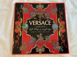 Versace Wraps Gift Wrap &amp; 12 Gift Tags 4 Patterns/12 Sheets/ Open To 19x... - $2,795.30 MXN