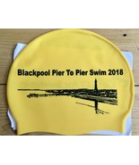Open Water Outdoor Swimming Event Silicone Swim Hat Adult Yellow Limited... - $207.25 MXN