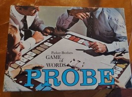 Vintage Parker Brothers Game of Words Probe c 1964 Board Game Complete! - £11.52 GBP