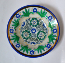 Porcelain Decorative Plate. Hand Painted, Blue and White Signed. - £23.27 GBP