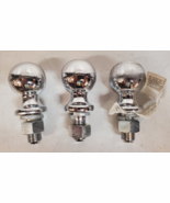 3 Qty. of Chrome Trailer Hitch Balls 3500Lb | 5062 | 2&quot;x3/4&quot;x1-1/2&quot; (3 Qty) - $25.72