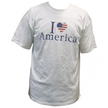 Barjan I Heart America T Shirt - Large - $22.98