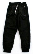 Puma Black Colorblock Mesh Lined Slim Fit Woven Wind Pants Joggers Men&#39;s NWT - £55.81 GBP