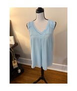 Daniel Rainn Light Blue Sleeveless Blouse Size Medium - $27.45 CAD