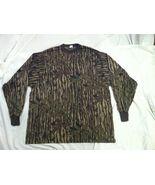 REAL TREE LONG SLEEVE LIGHT WEIGHT PULLOVER SWEATER SHIRT SWEATER XXXLARGE - $33.51 CAD