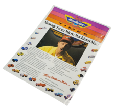 1991 Micro Machines Membership Kit Rare HTF Newsletter Color Brochure Pa... - $34.64